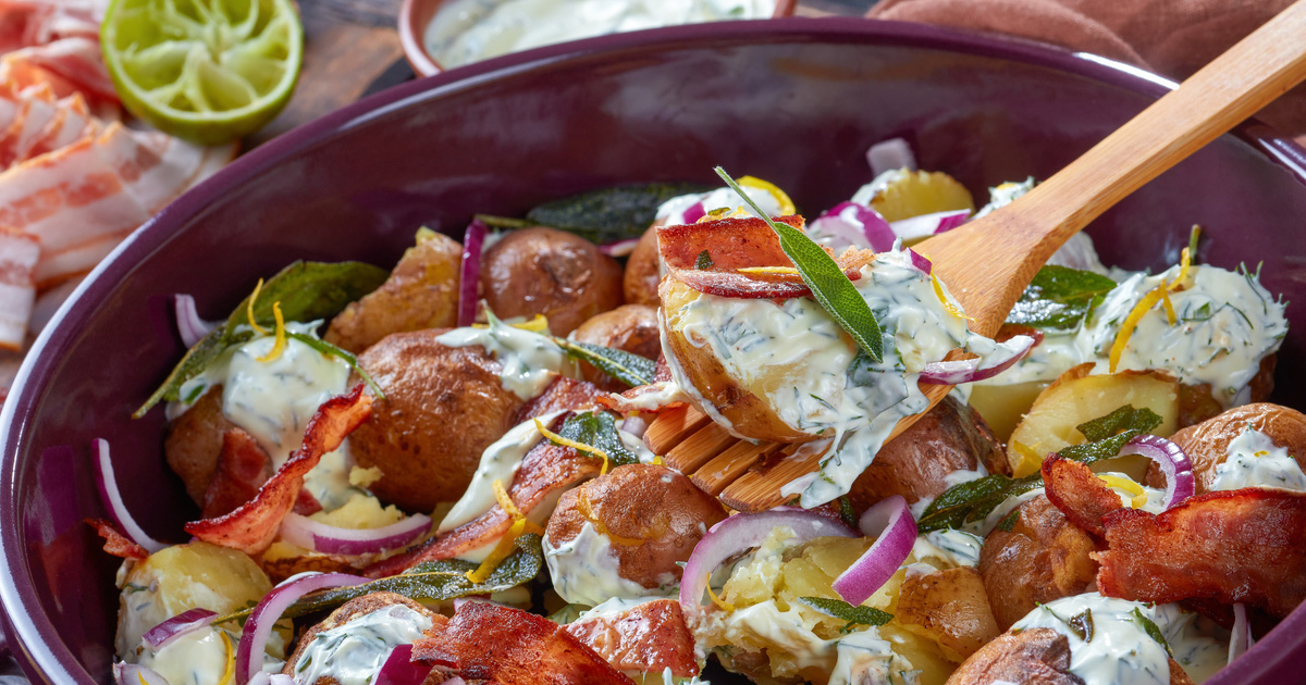 Insalata mista + patate fritte con buccia + belga ai ferri + radicchio ai ferri